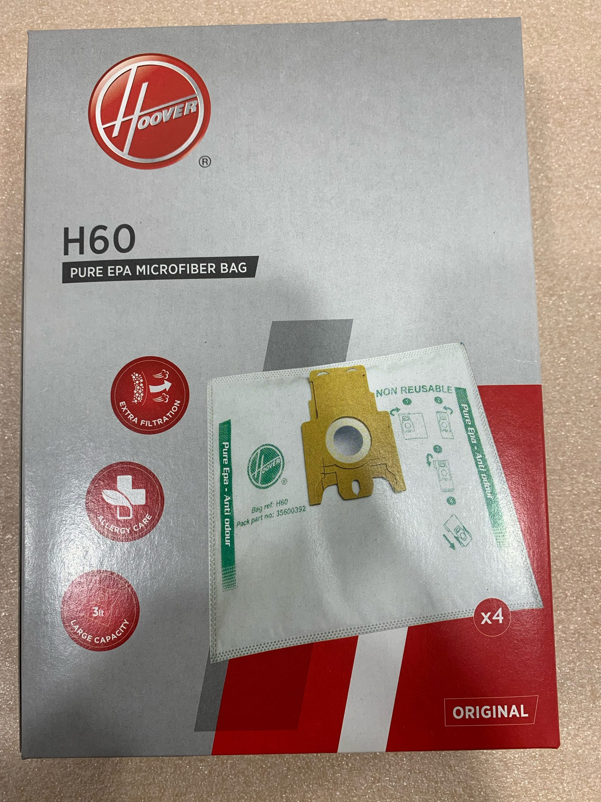 10 X Hoover Sacchetti Per Aspirapolvere H30 &amp; H52